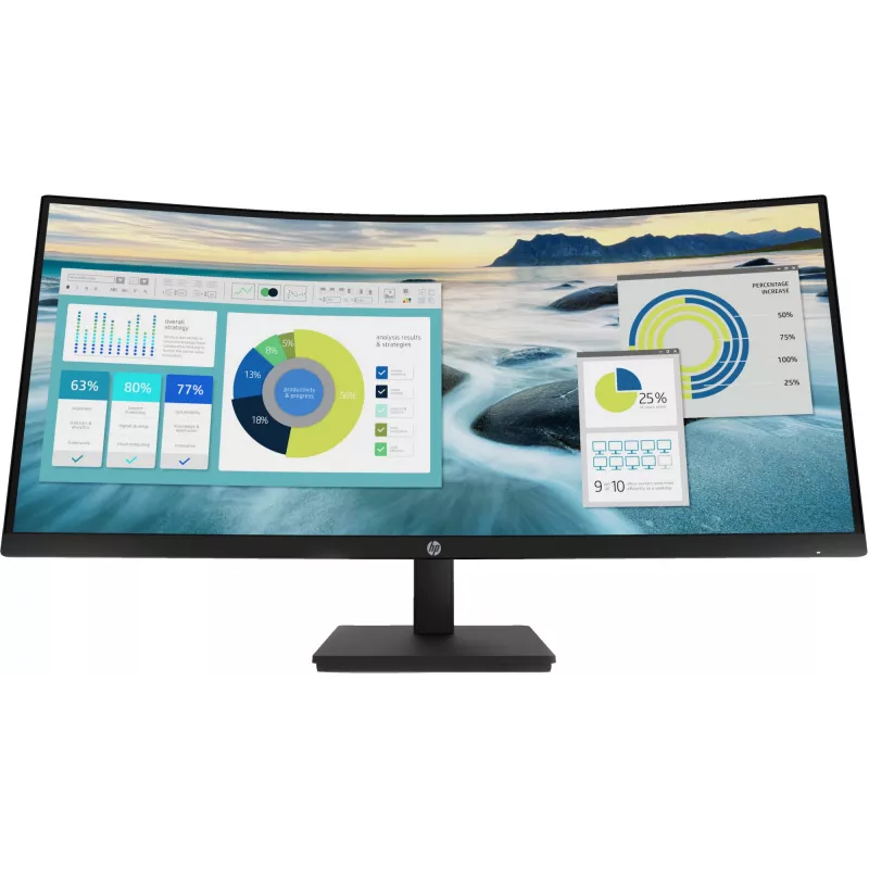 Monitorius HP P34hc G4 34 colių Wide Quad HD LCD 3440 x 1440