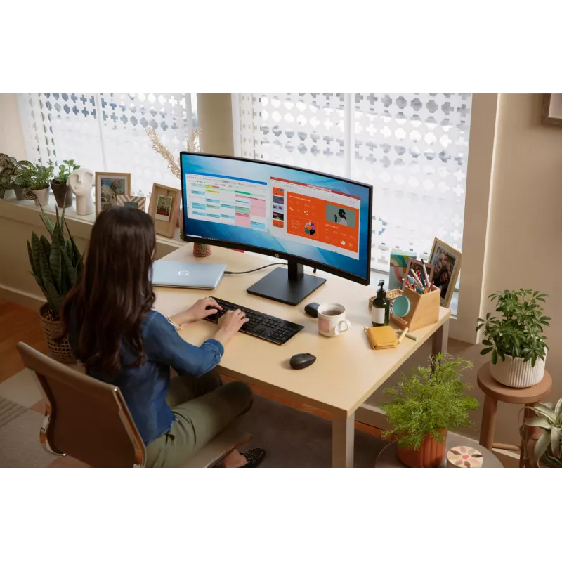 Monitorius HP P34hc G4 34 colių Wide Quad HD LCD 3440 x 1440