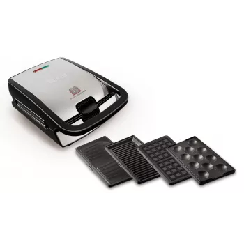 Tefal SW854D sumuštinių keptuvas 700 W Juoda, Nerūdijantis plienas