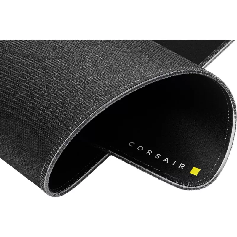 Žaidimų pelės kilimėlis CORSAIR MM700 RGB — 930×400 mm, 4 mm storio, guminis pagrindas, USB maitinamas LED apšvietimas, juodas