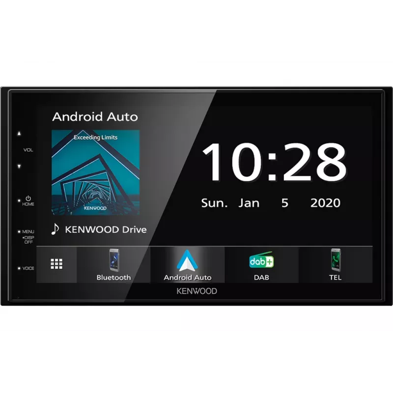 Kenwood Moniceiver DMX5020DABS Juodas Bluetooth
