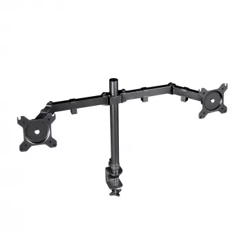 Trust GXT 1120 Mara Dual Monitor Arm 81.3 cm (32 inch) Desk Juoda