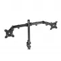 Trust GXT 1120 Mara Dual Monitor Arm 81.3 cm (32 inch) Desk Juoda