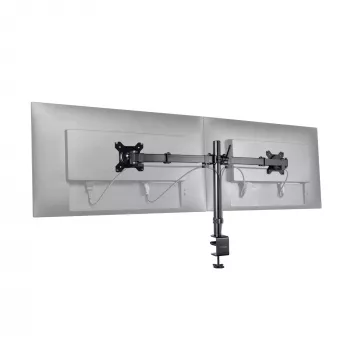 Trust GXT 1120 Mara Dual Monitor Arm 81.3 cm (32 inch) Desk Juoda