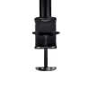 Trust GXT 1120 Mara Dual Monitor Arm 81.3 cm (32 inch) Desk Juoda