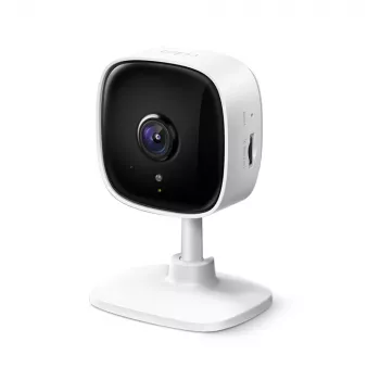 TP-Link Tapo namų apsaugos „Wi-Fi“ kamera, IP stebėjimo kamera, vidaus, belaidė, CE, IC, RCM, ant stalo/sienos, juoda, balta