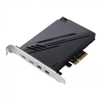 ASUS ThunderboltEX 4 sąsajos kortelės / adapteris Vidinis Mini DisplayPort, PCIe, Thunderbolt, USB 2.0, USB 3.2 Gen 2 (3.1 Gen 2)