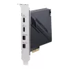 ASUS ThunderboltEX 4 sąsajos kortelės / adapteris Vidinis Mini DisplayPort, PCIe, Thunderbolt, USB 2.0, USB 3.2 Gen 2 (3.1 Gen 2)