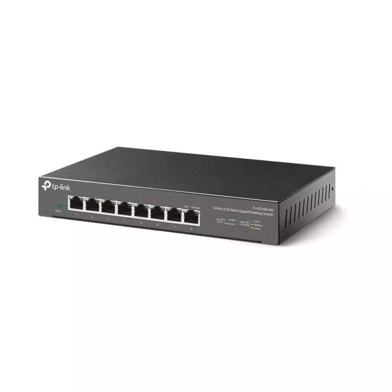 Nevaldomas jungiklis TP-Link TL-SG108-M2 8 prievadų 2,5G stalinis