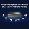 Nevaldomas jungiklis TP-Link TL-SG108-M2 8 prievadų 2,5G stalinis