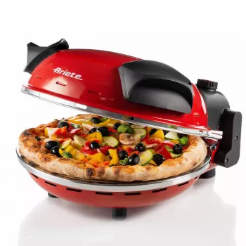 Picos krosnelė Ariete 0909/10 1200 W juoda raudona 1 pica 33 cm