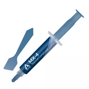 ARCTIC MX-4 aukščiausios kokybės termopasta, terminė pasta, 2,5 g/cm³, mėlyna, 8 g, 1 vnt., 128 mm