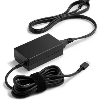 HP 65W USB-C LC maitinimo adapteris, nešiojamam kompiuteriui, vidinis, 65 W, AC-to-DC, HP, verslui