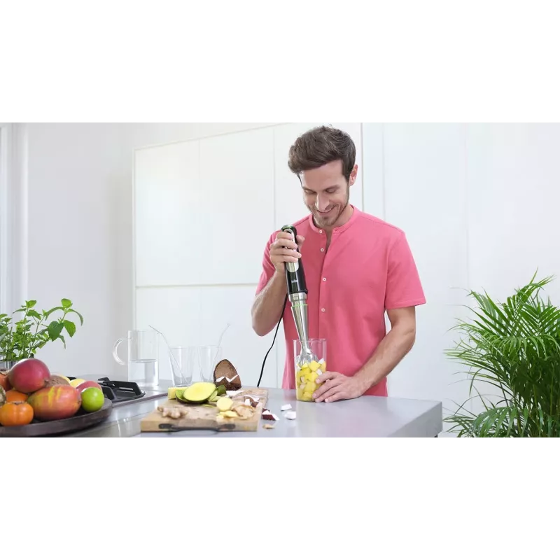 “Braun MultiQuick 9 MQ 9135XI” 0,6 L panardinamasis trintuvas 1200 W juoda, nerūdijantis plienas