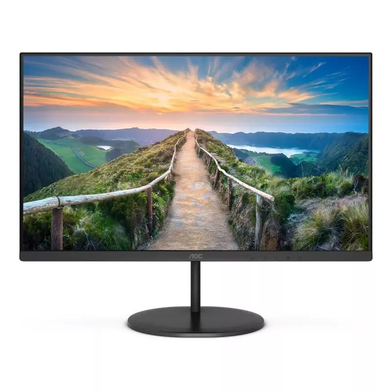 AOC V4 Q24V4EA kompiuterio monitorius 60,5 cm (23,8 colio) 2560 x 1440 pikselių 2K Ultra HD LED juodas
