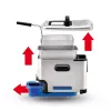 Tefal Oleoclean Pro Inox & Design FR8040 Vienguba 3,5 l 2300 W Juoda, Nerūdijantis plienas