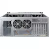 Serverio korpusas Inter-Tech 4U 40248 Rack Juodas, Pilkas