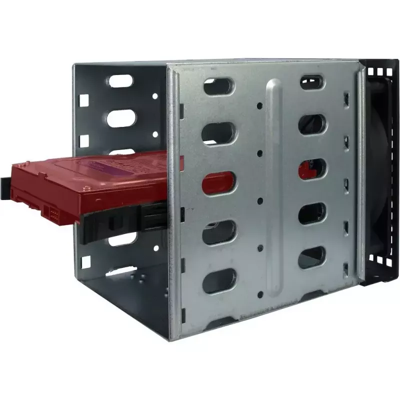 Serverio korpusas Inter-Tech 4U 40248 Rack Juodas, Pilkas