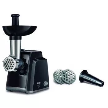 Tefal NE105838 mėsmalė 1400 W Juoda, Nerūdijantis plienas