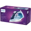 Garinis lygintuvas Philips DST5030/20 — 2400W, 0,32 L talpos bakelis, SteamGlide Plus padas, 45 g/min nuolatinis garas, 180 g/min garų pliūpsnis, Mėlynas
