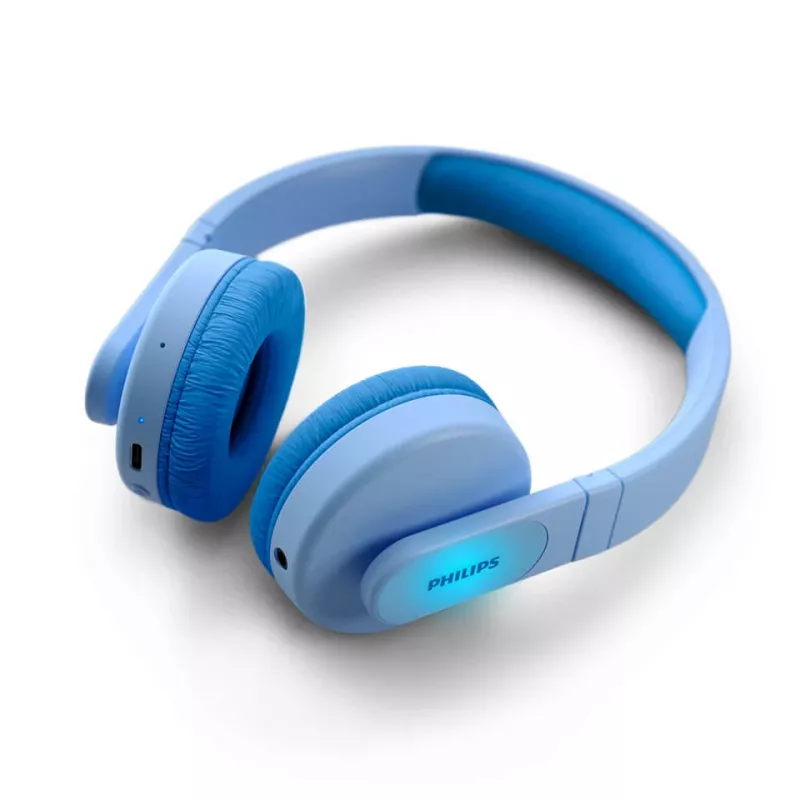 Philips TAK4206BL/00 ausinės / headset Laidinės ir belaidės Antgalvinės Skambučiai/Muzika USB Type-C Bluetooth Mėlyna