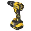 Belaidis elektrinių įrankių komplektas DeWalt DCK266P2T — 18V, 2×5.0Ah baterijos, smūginis suktuvas ir kombinuotas gręžtuvas, įkroviklis, dėklas