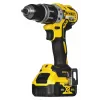 Belaidis elektrinių įrankių komplektas DeWalt DCK266P2T — 18V, 2×5.0Ah baterijos, smūginis suktuvas ir kombinuotas gręžtuvas, įkroviklis, dėklas