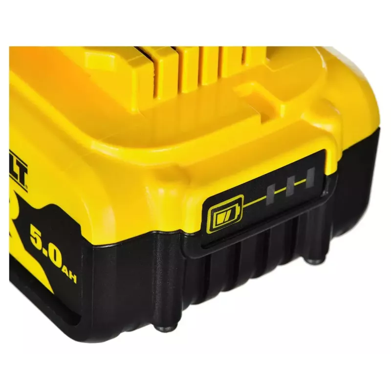 Belaidis elektrinių įrankių komplektas DeWalt DCK266P2T — 18V, 2×5.0Ah baterijos, smūginis suktuvas ir kombinuotas gręžtuvas, įkroviklis, dėklas