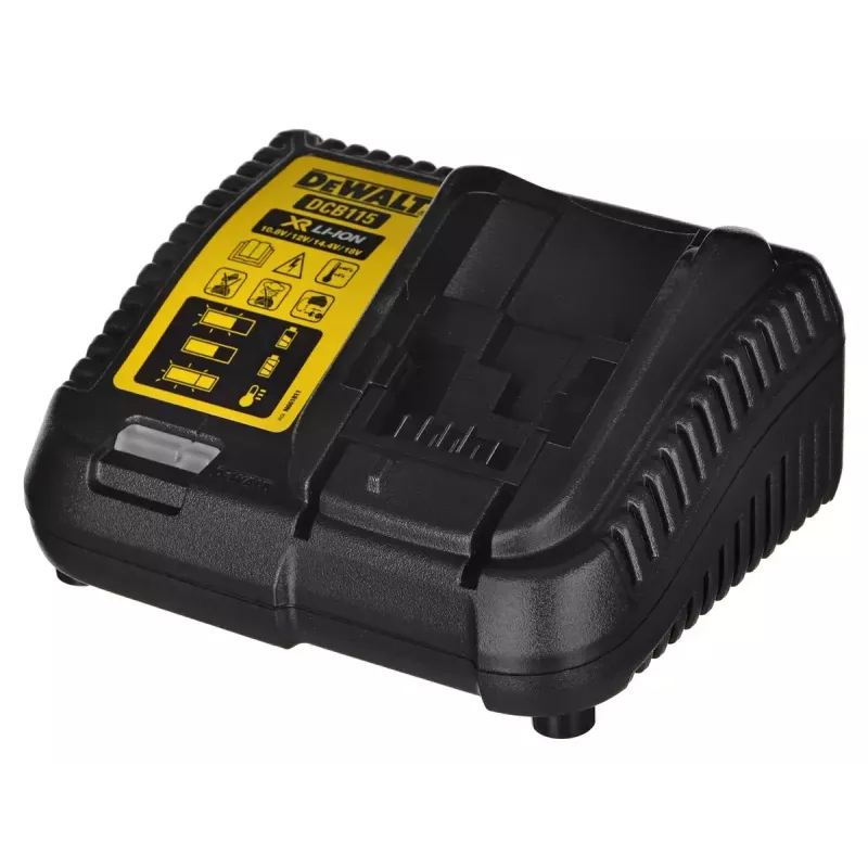 Belaidis elektrinių įrankių komplektas DeWalt DCK266P2T — 18V, 2×5.0Ah baterijos, smūginis suktuvas ir kombinuotas gręžtuvas, įkroviklis, dėklas