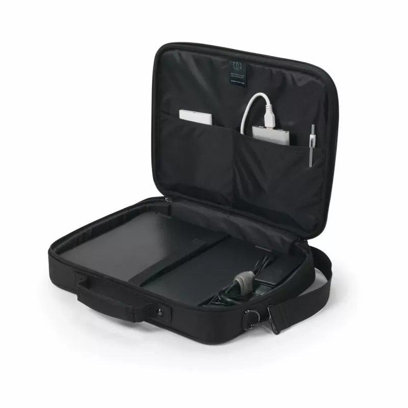 DICOTA Eco Multi Base - 14-15,6 inch nešiojamojo kompiuterio dėklas - juodas / 300d Rpet poliesteris