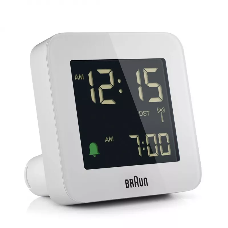 Braun BC09-DCF skaitmeninis žadintuvas, baltas