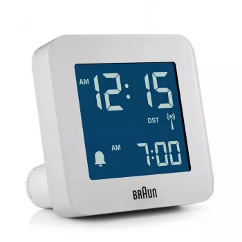 Braun BC09-DCF skaitmeninis žadintuvas, baltas