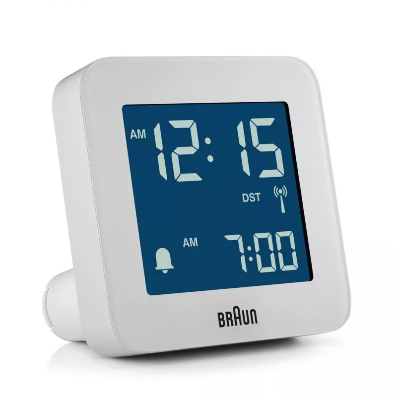 Braun BC09-DCF skaitmeninis žadintuvas, baltas