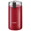 Kavos malūnėlis su peiliais Bosch TSM6A014R, 75 g talpa, 180 W, nerūdijančio plieno peiliai, raudonas