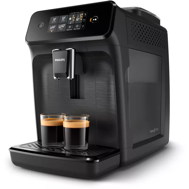Espresso aparatas Philips EP1200/00 — pilnai automatinis, 1,8 L vandens talpa, 15 barų, keraminis malūnėlis, 275 g pupelių talpa
