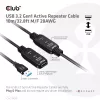 CLUB3D USB 3.2 Gen1 aktyvusis kartotuvo kabelis 10 m / 32.8ft M/F 28AWG