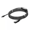 CLUB3D USB 3.2 Gen1 aktyvusis kartotuvo kabelis 10 m / 32.8ft M/F 28AWG