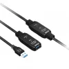 CLUB3D USB 3.2 Gen1 aktyvus kartotuvo kabelis 15 m/ 49.2 ft M/F 28AWG
