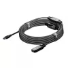 CLUB3D USB 3.2 Gen1 aktyvus kartotuvo kabelis 15 m/ 49.2 ft M/F 28AWG