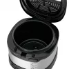 Tefal Uno FF215D vienos talpos 1,8 L atskirai pastatoma 1600 W gruzdintuvė Juoda, Nerūdijantis plienas