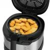 Tefal Uno FF215D vienos talpos 1,8 L atskirai pastatoma 1600 W gruzdintuvė Juoda, Nerūdijantis plienas