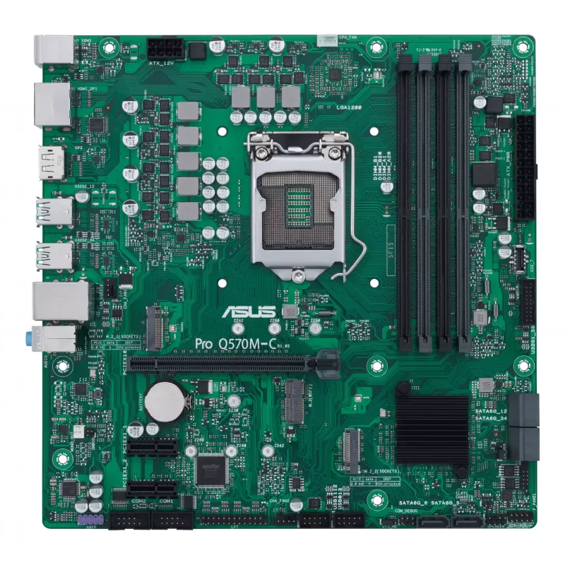 ASUS PRO Q570M-C/CSM Intel Q570 LGA 1200 (Socket H5) micro ATX