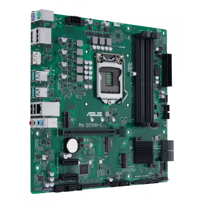 ASUS PRO Q570M-C/CSM Intel Q570 LGA 1200 (Socket H5) micro ATX