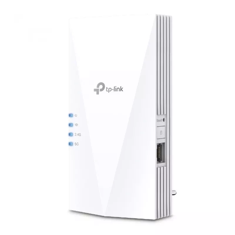 TP-Link RE500X tinklo stiprintuvas Tinklo siųstuvas ir imtuvas Baltas 1000 Mbit/s