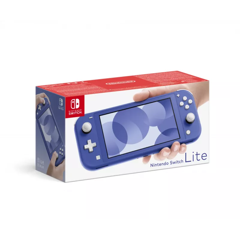 Nintendo Switch Lite, Nintendo Switch Lite, NVIDIA Custom Tegra, Mėlyna, Analoginis / Skaitmeninis, Pradžios mygtukas, Maitinimo mygtukas, Mygtukai