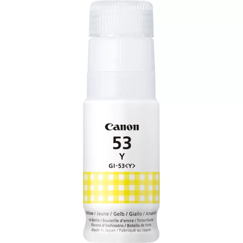 Rašalo kasetė Canon GI-53Y Geltona
