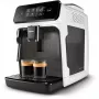 Espresso aparatas Philips 1200 serijos EP1223/00 — 1,8 L vandens bakas, įmontuotas malūnėlis, 275 g pupelių talpa, 1500 W, baltas