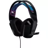 Logitech G G335 ausinės su galvos juosta, 3,5 mm jungtis, juodos spalvos