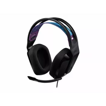 Logitech G G335 ausinės su galvos juosta, 3,5 mm jungtis, juodos spalvos