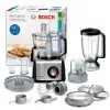Virtuvinis kombainas Bosch MC812M844 1250 W 3,9 L juodas, nerūdijantis plienas